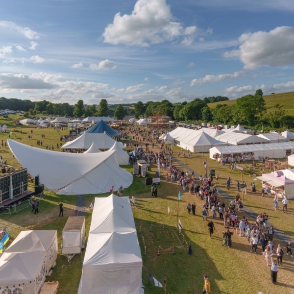 Chalke Festival Crowd 2024