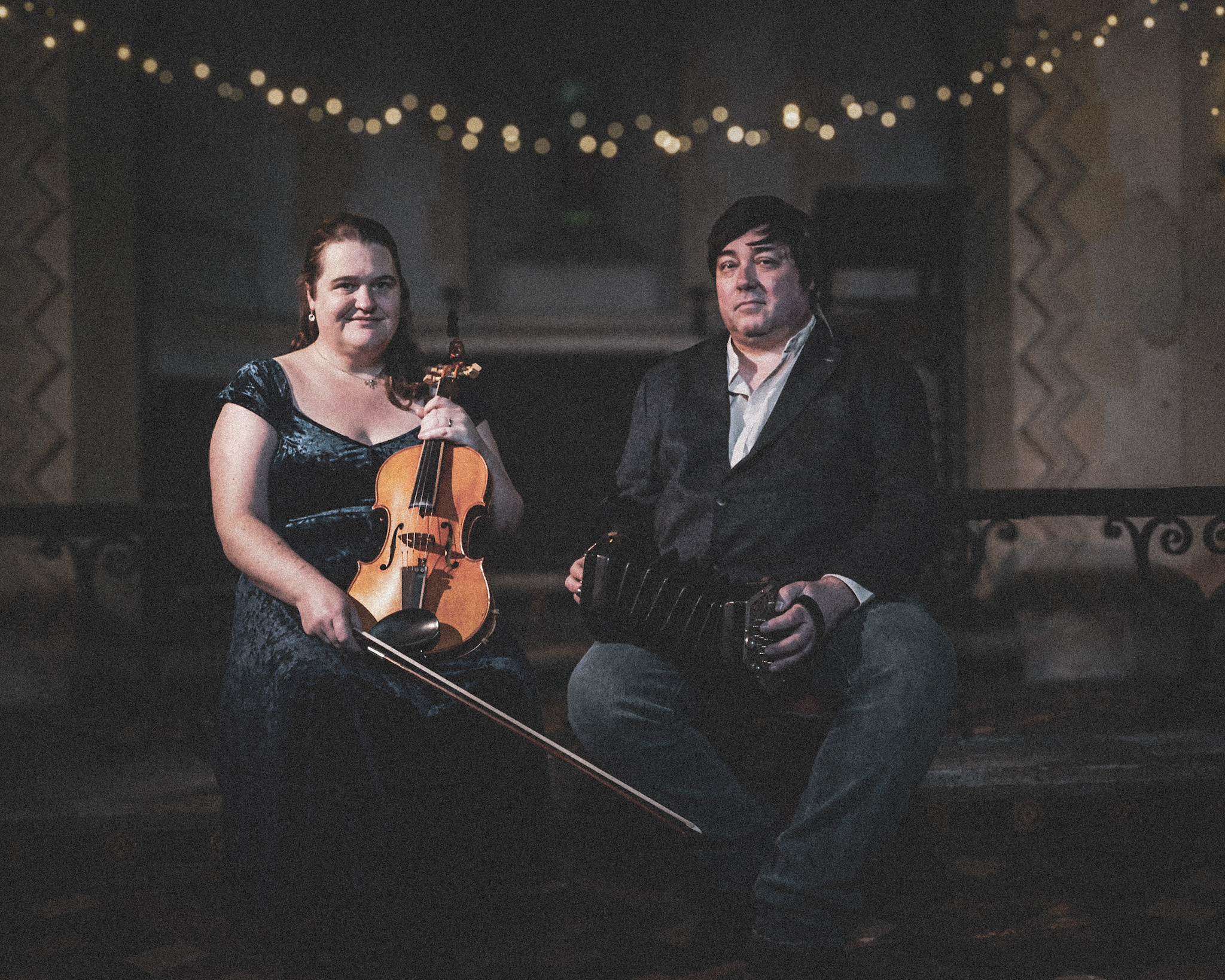 Jackie Oates and John Spiers