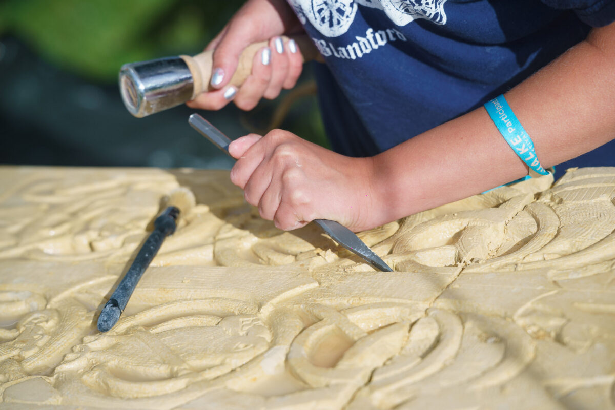 0595 24thJune2025 – CHF – Photo by Ash Mills – Stone Carving (1)