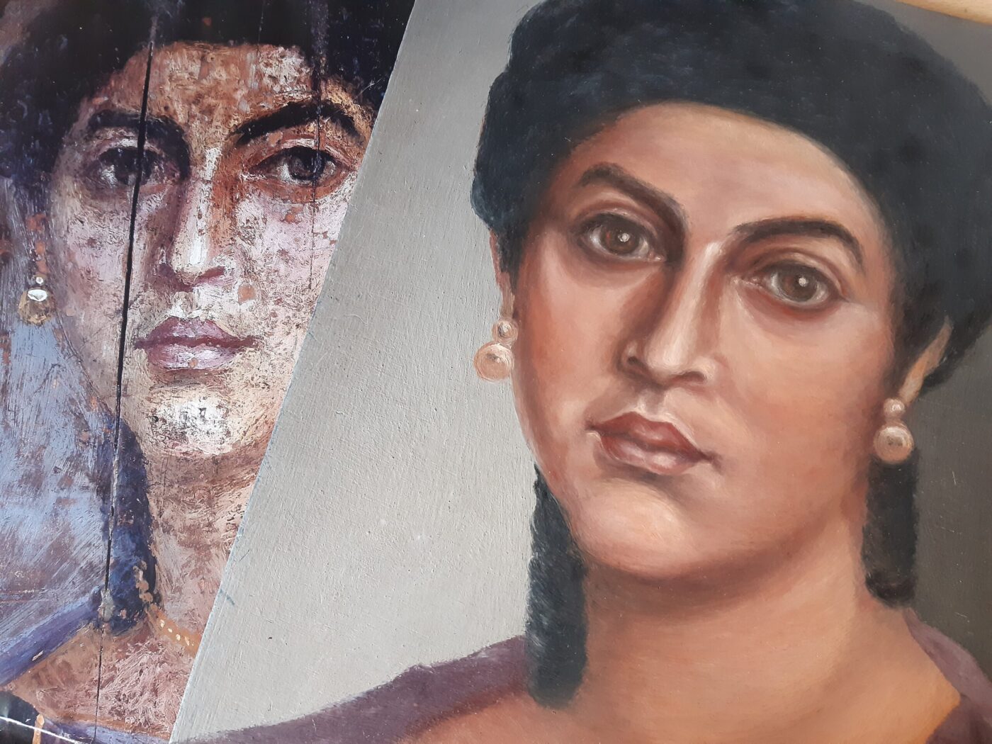 Experimental work – Roman portraiture